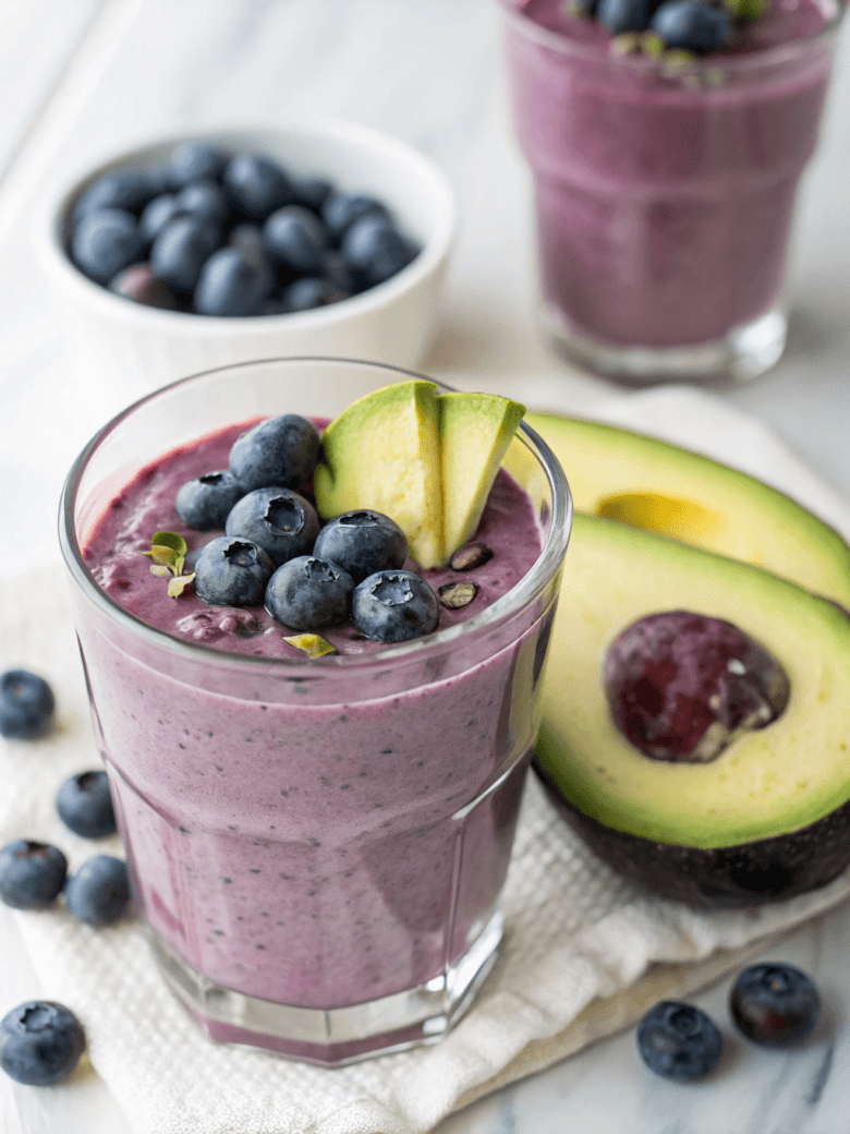 Blueberry Avocado Smoothie
