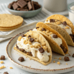 Cheesecake Cookie Dough Tacos