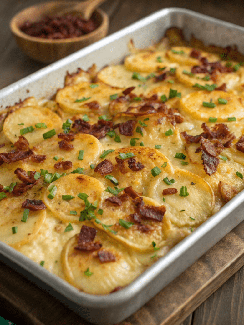 Loaded Scalloped Potatoes