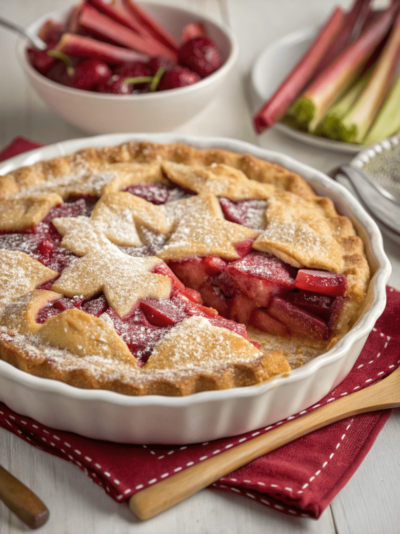 Old-Fashioned Rhubarb Pie