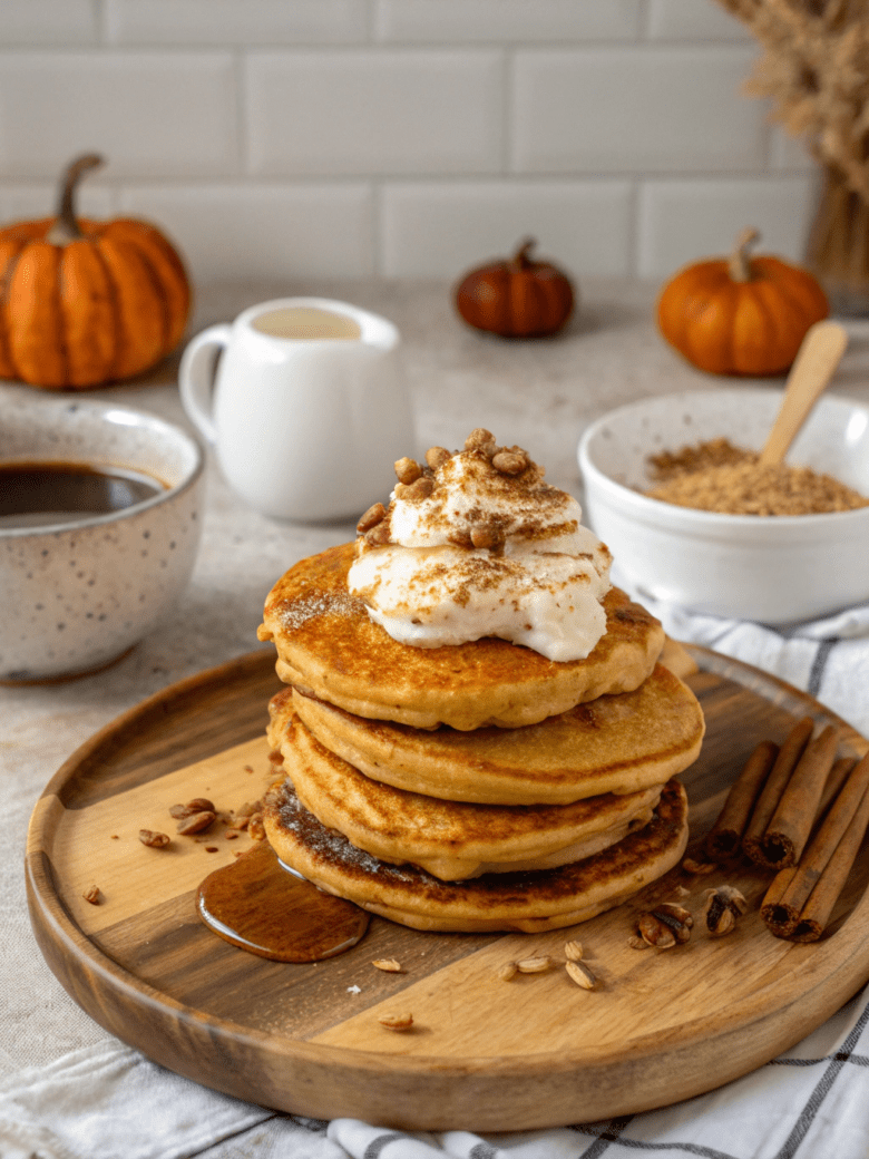 Pumpkin Spice Pancakes Recipe