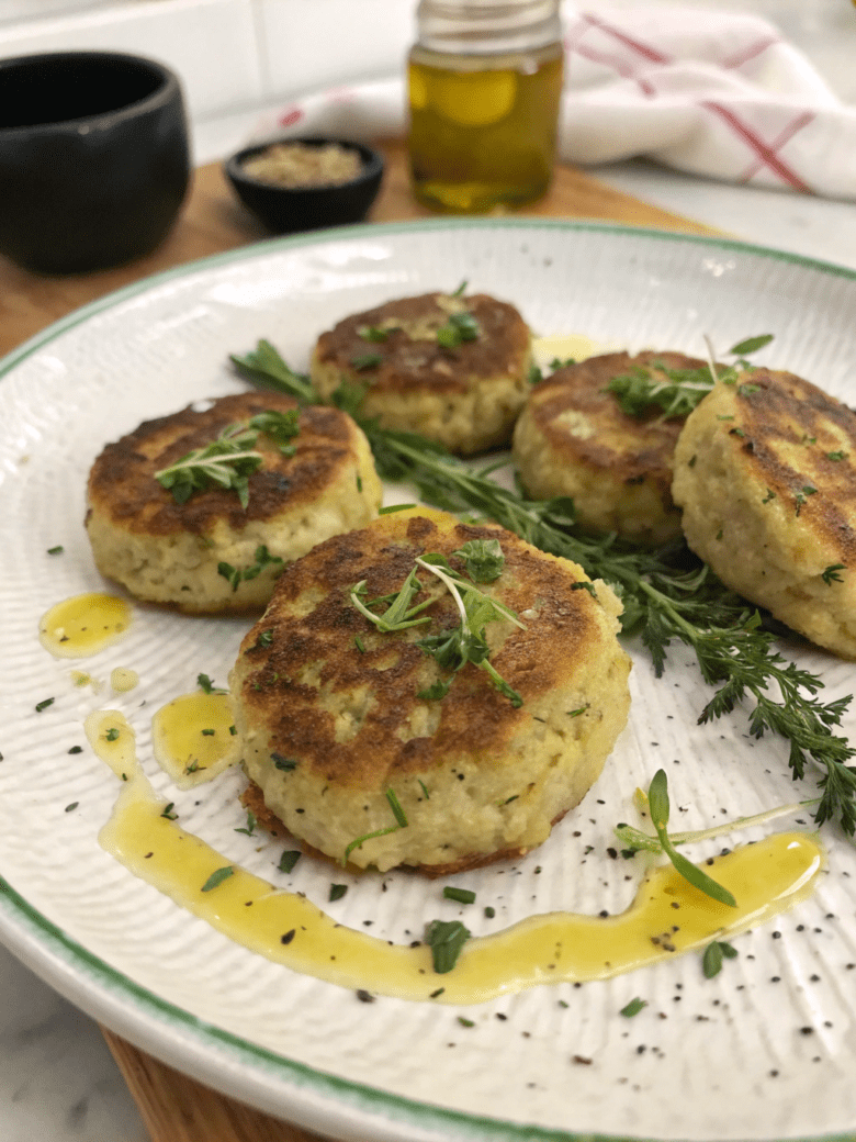 Savory Artichokes Cakes