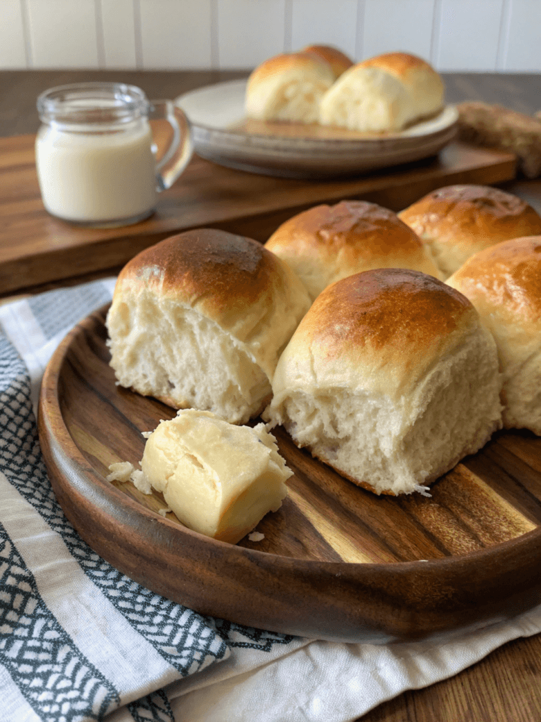 Soft and Buttery Homemade Dinner Rolls