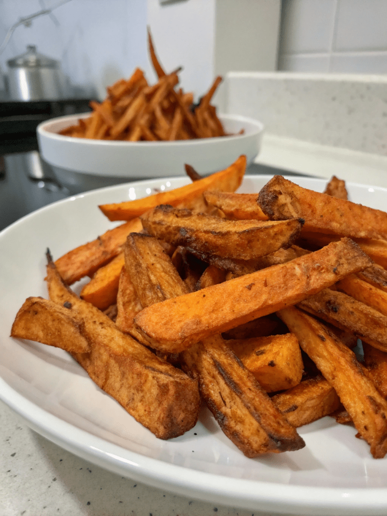 air fryer sweet potato fries
