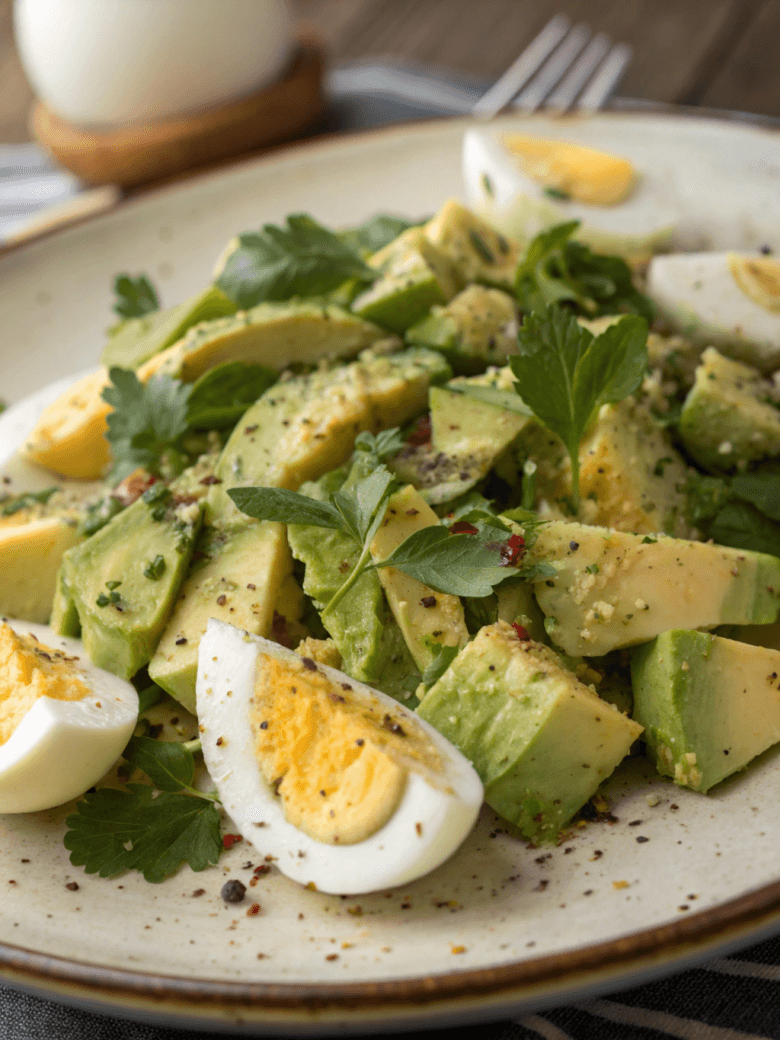 avocado egg salad