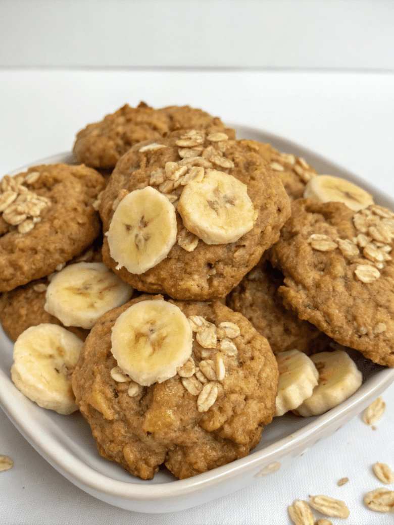 banana oatmeal cookies
