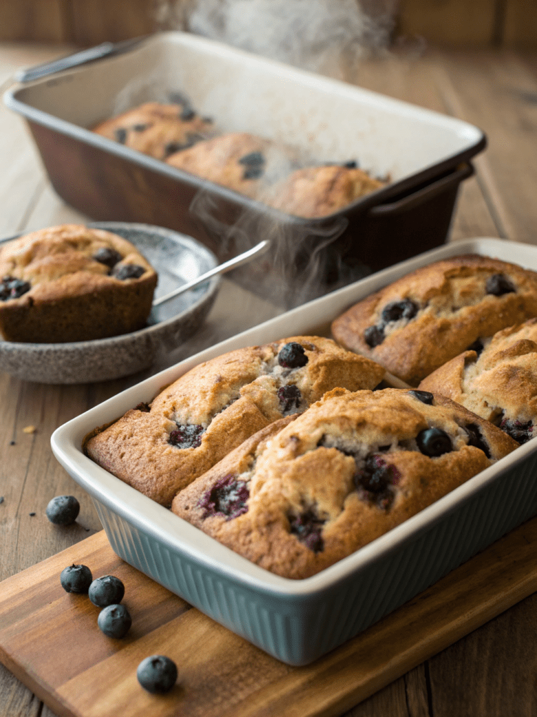blueberry muffin loaf