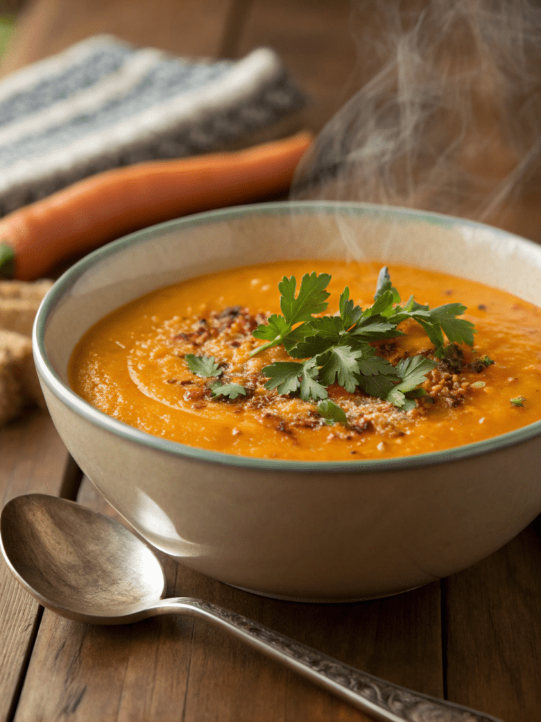 carrot ginger soup