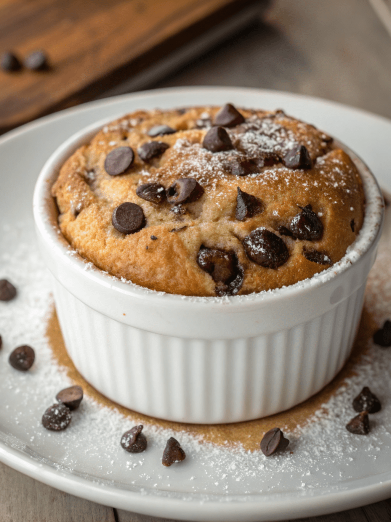 chocolate chip mug cake