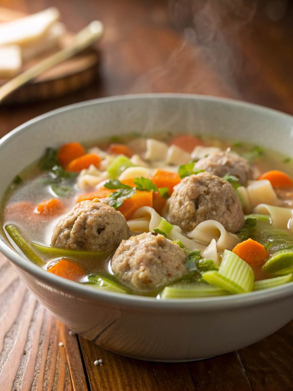 turkey meatball soup
