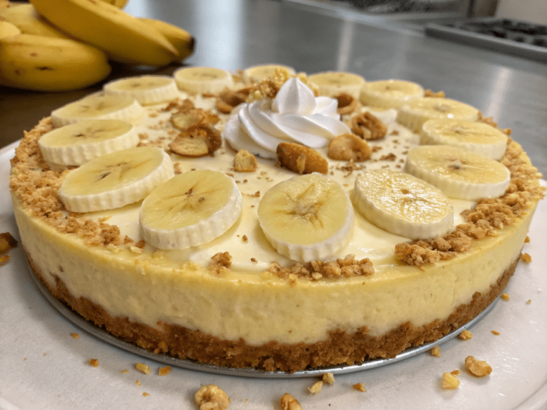 Banana Cream Cheesecake
