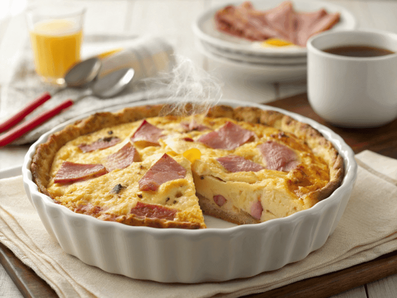 Brunch-Ready Ham & Cheese Egg Casserole