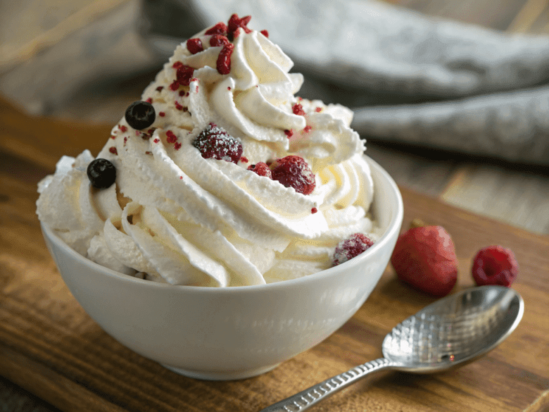 Homemade Whipped Cream