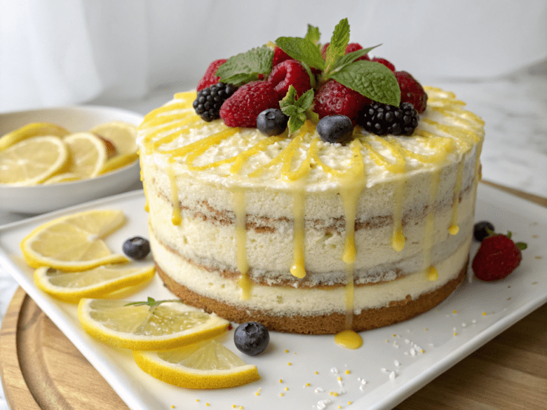 Limoncello Mascarpone Cake