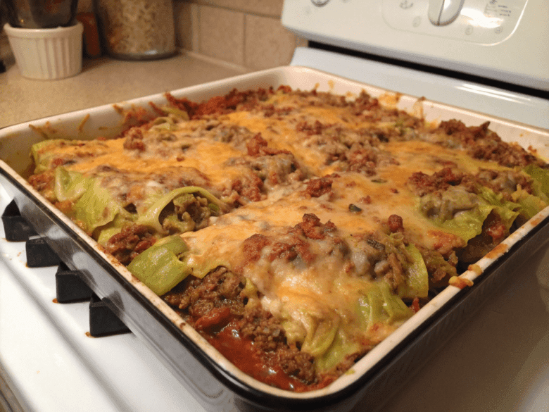 Stuffed Cabbage Roll Casserole