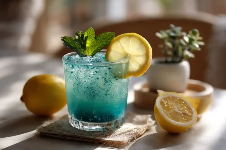 Blue Salt Trick for Weight Loss – refreshing wellness drink