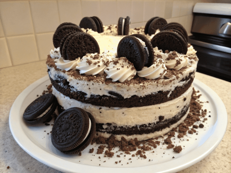 cookies and cream oreo cake recipe
