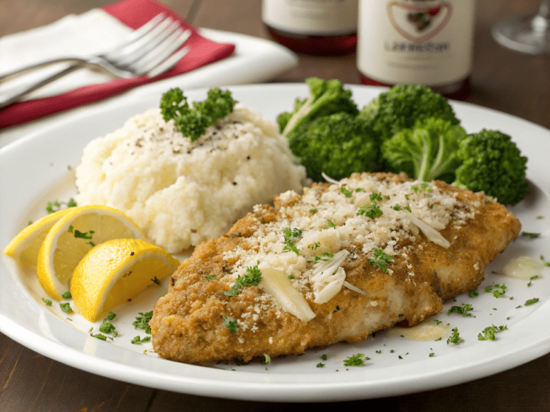 longhorn steakhouse parmesan crusted chicken