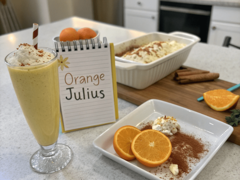 orange julius recipe with orange juice