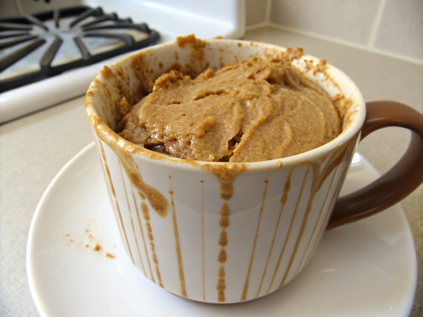 magic peanut butter mug cake