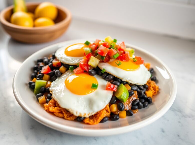 Huevos Rancheros Bowls made in a Cookeo, colorful and satisfying