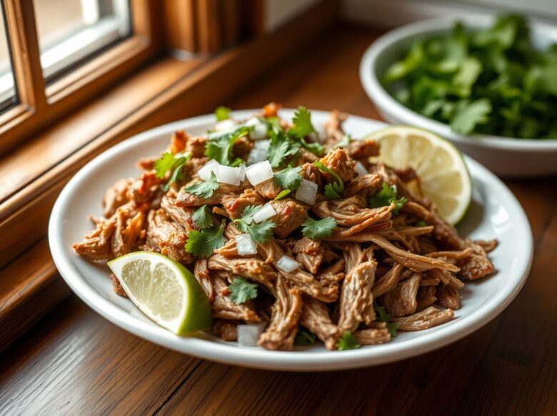 Delicious Pork Carnitas made en Cookeo, perfectly tender and flavorful.