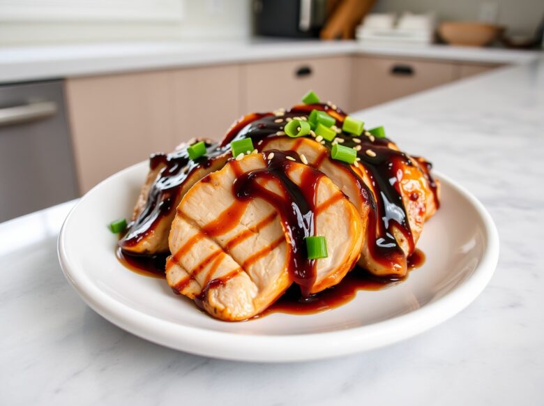 Homemade Teriyaki Sauce prepared in Cookeo, thick and flavorful