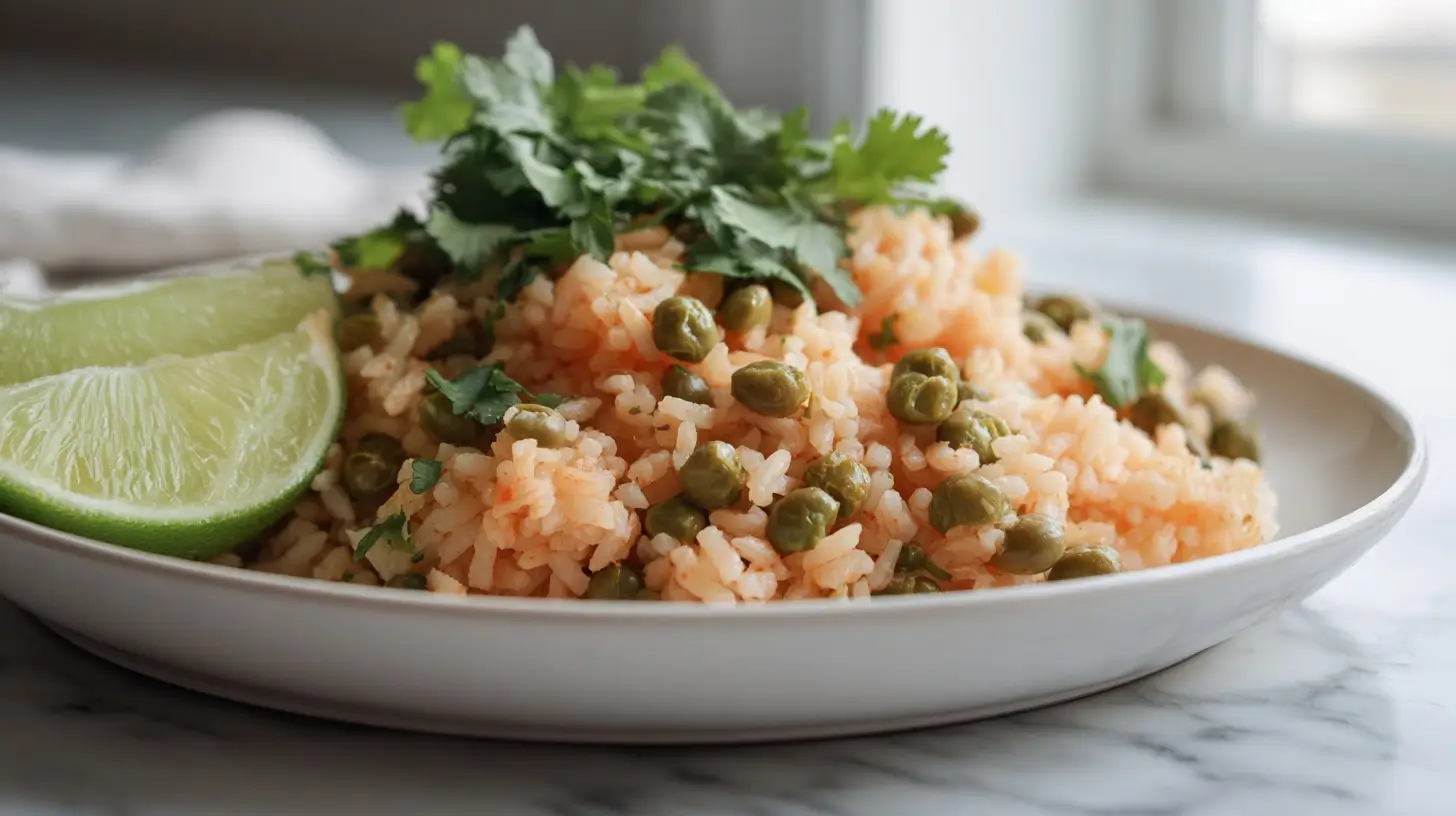 Delicious arroz con gandules recipe, a traditional Puerto Rican dish.