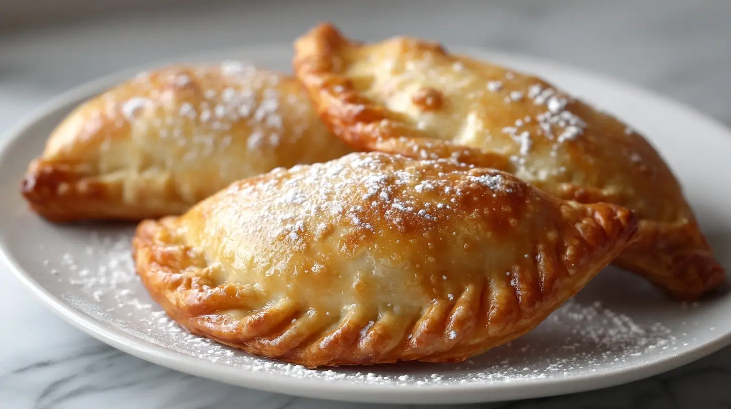 Delicious homemade empanada dough ready for filling.