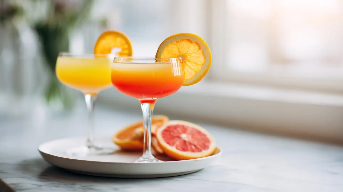 Delicious paper plane cocktail served in a stylish glass